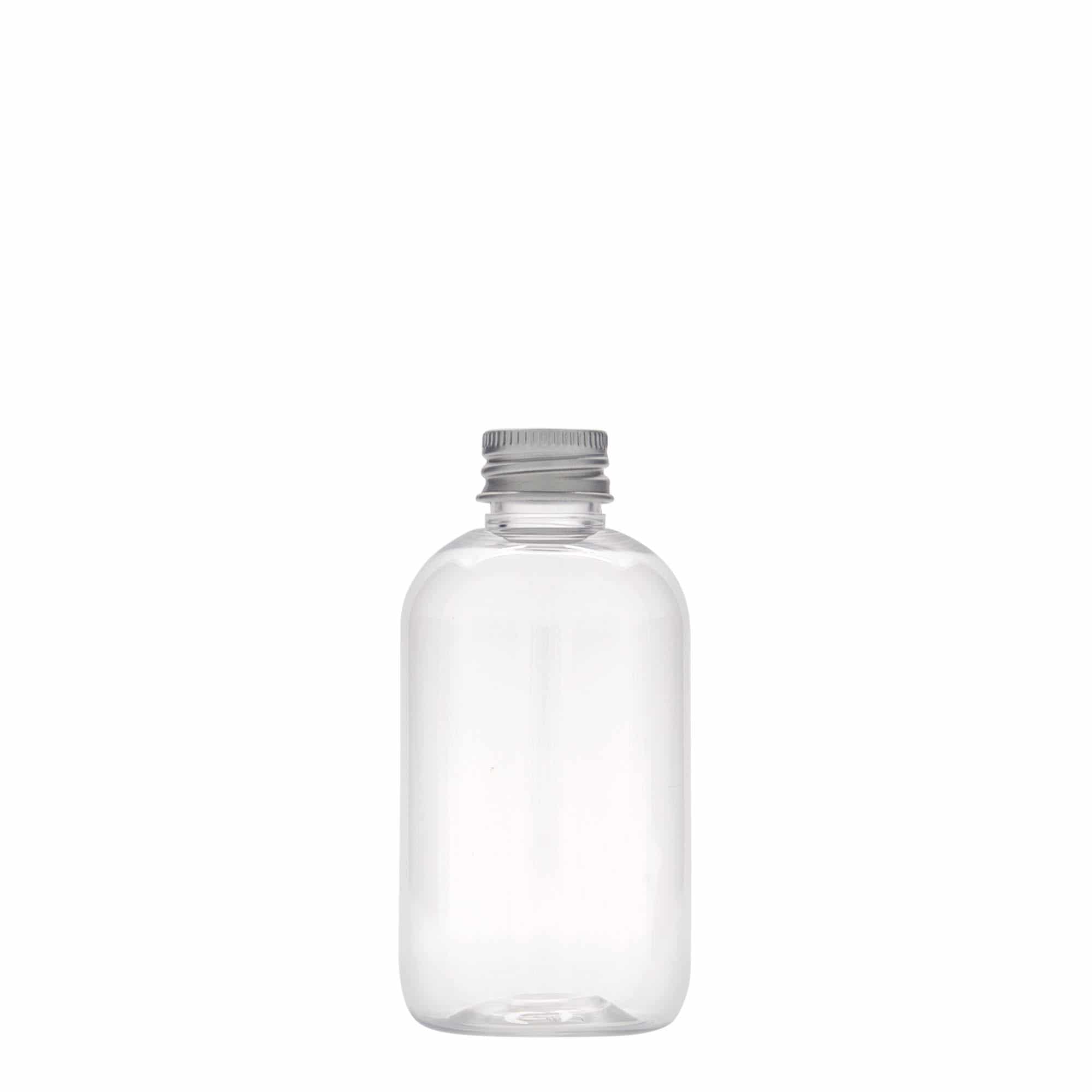 100 ml PET pudele 'Boston', plastmasas, aizdare: GPI 20/410