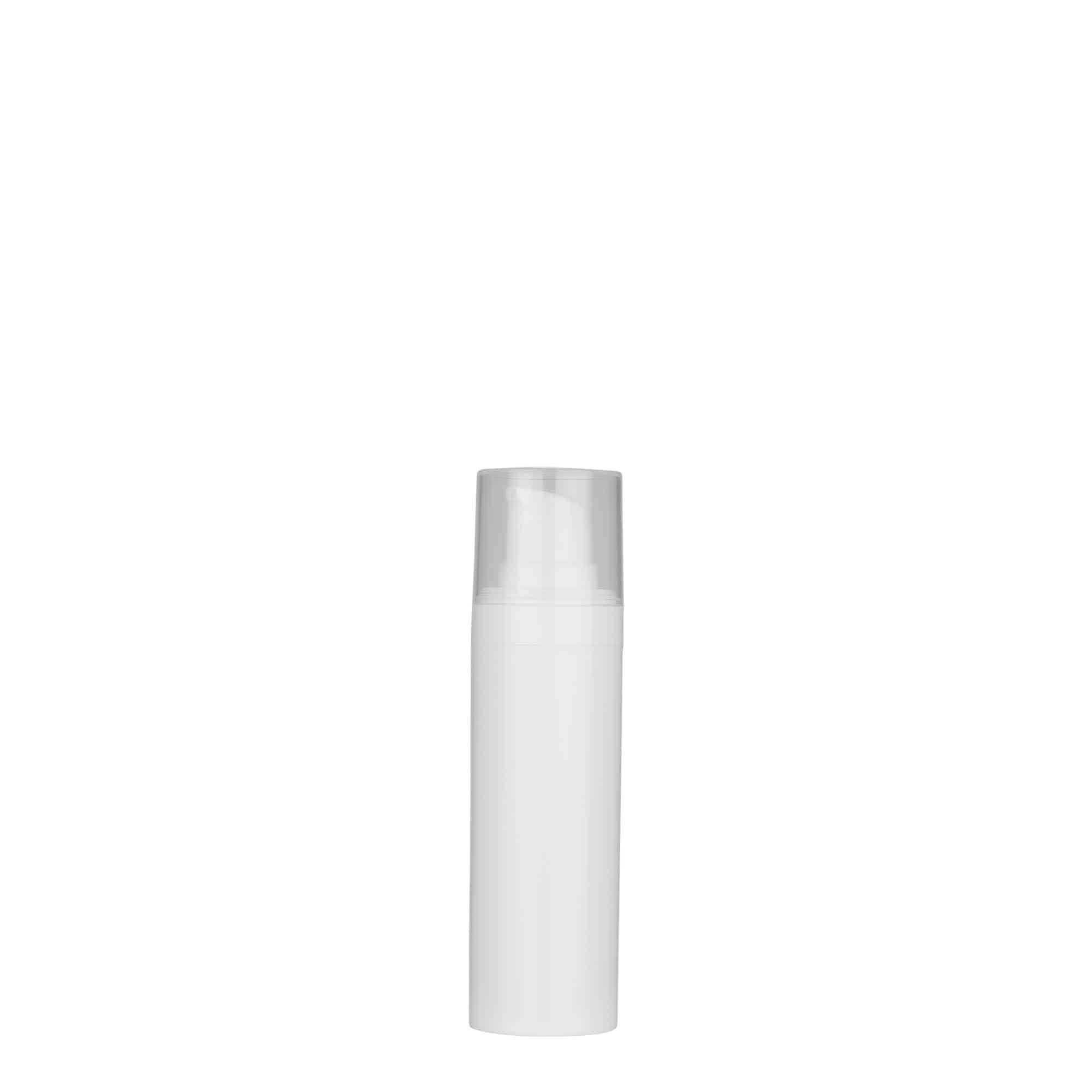 30 ml Airless Dispenser tipa pudele 'Micro', PP plastmasas, balta