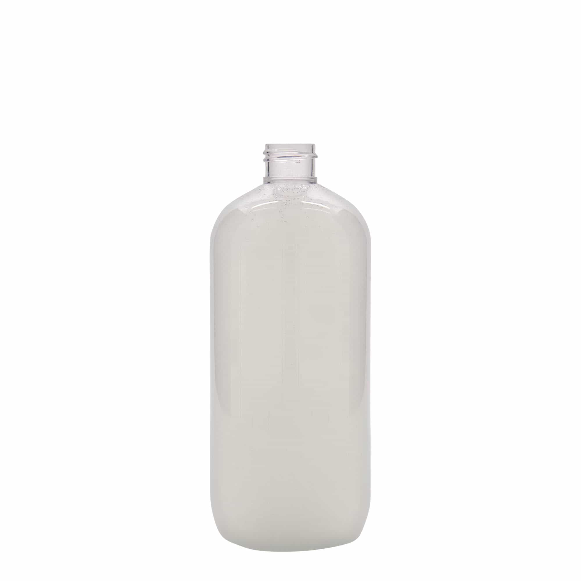 500 ml PET pudele 'Boston', plastmasas, aizdare: GPI 24/410