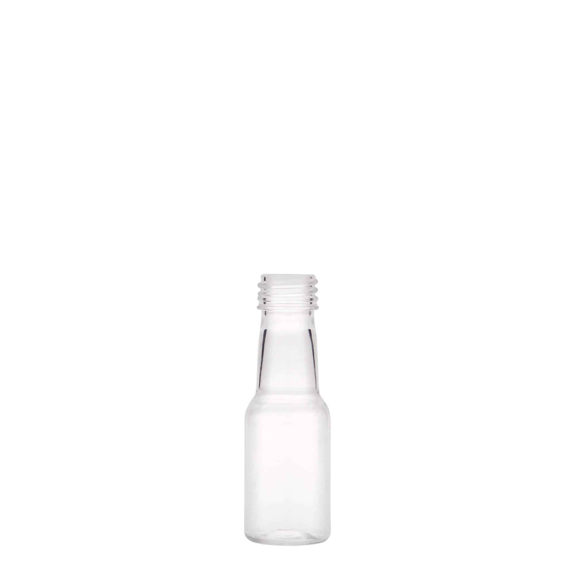 20 ml PET pudele 'Theo', plastmasas, aizdare: PP 18