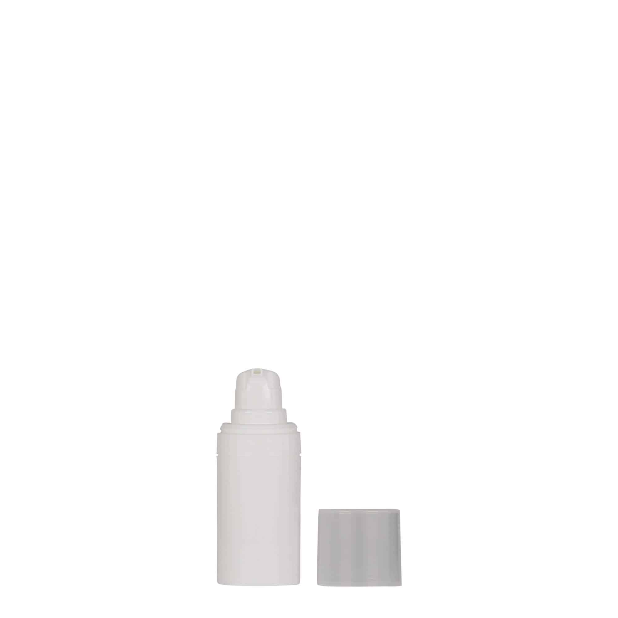 15 ml Airless Dispenser tipa pudele 'Micro', PP plastmasas, balta