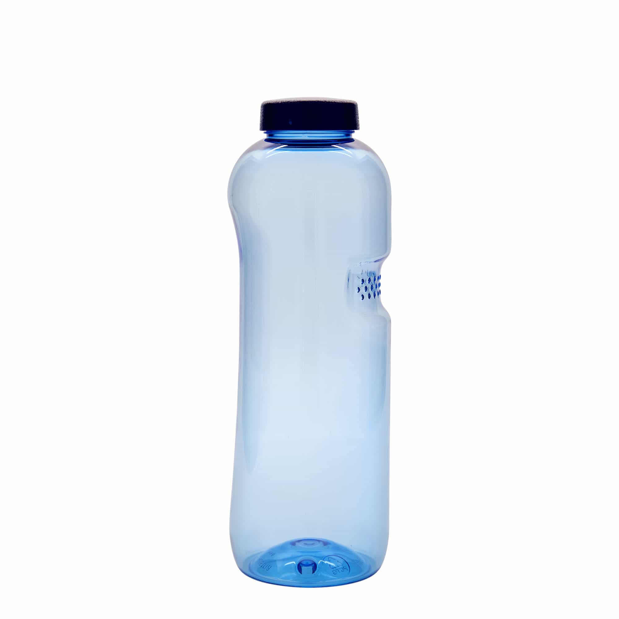 1000 ml PET ūdens pudele 'Kavodrink', plastmasas, zila