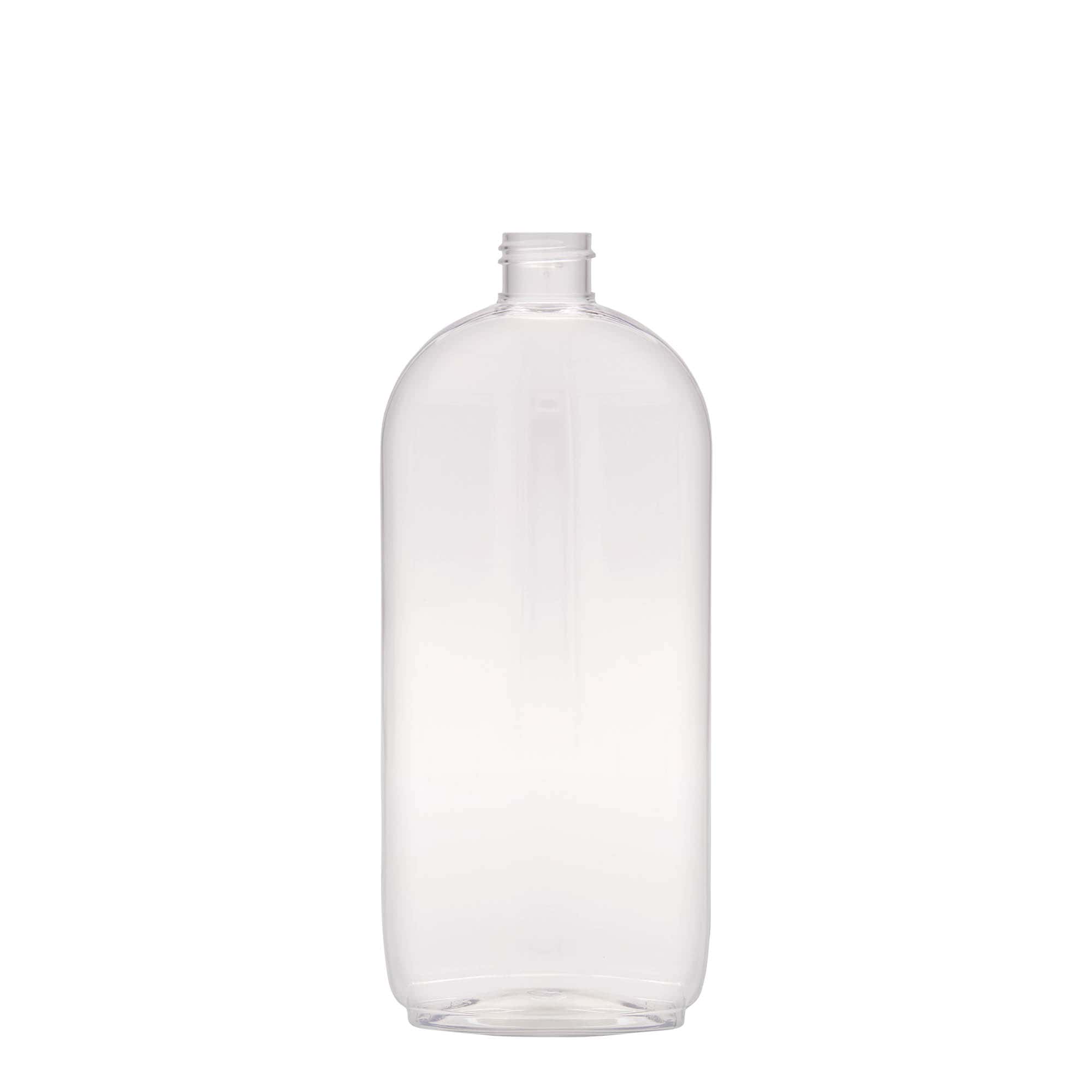 500 ml PET pudele 'Iris', ovāla, plastmasas, aizdare: GPI 24/410