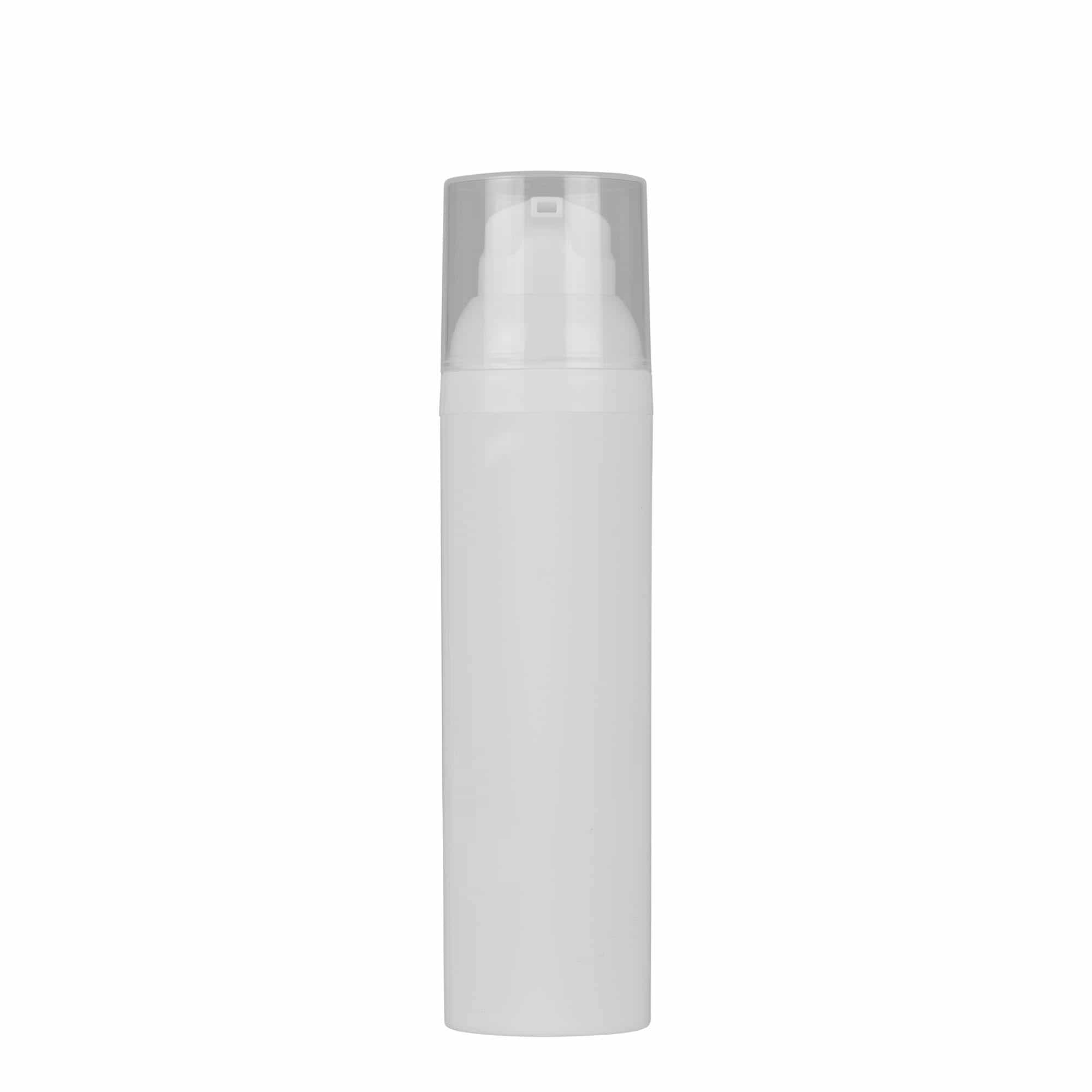 75 ml Airless Dispenser tipa pudele 'Mezzo', PP plastmasas, balta