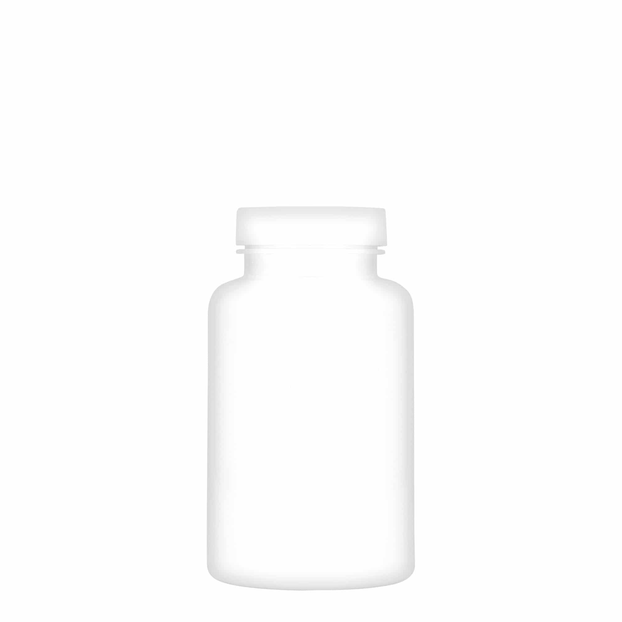 250 ml PET trauks, plastmasas, balts, aizdare: GPI 45/400