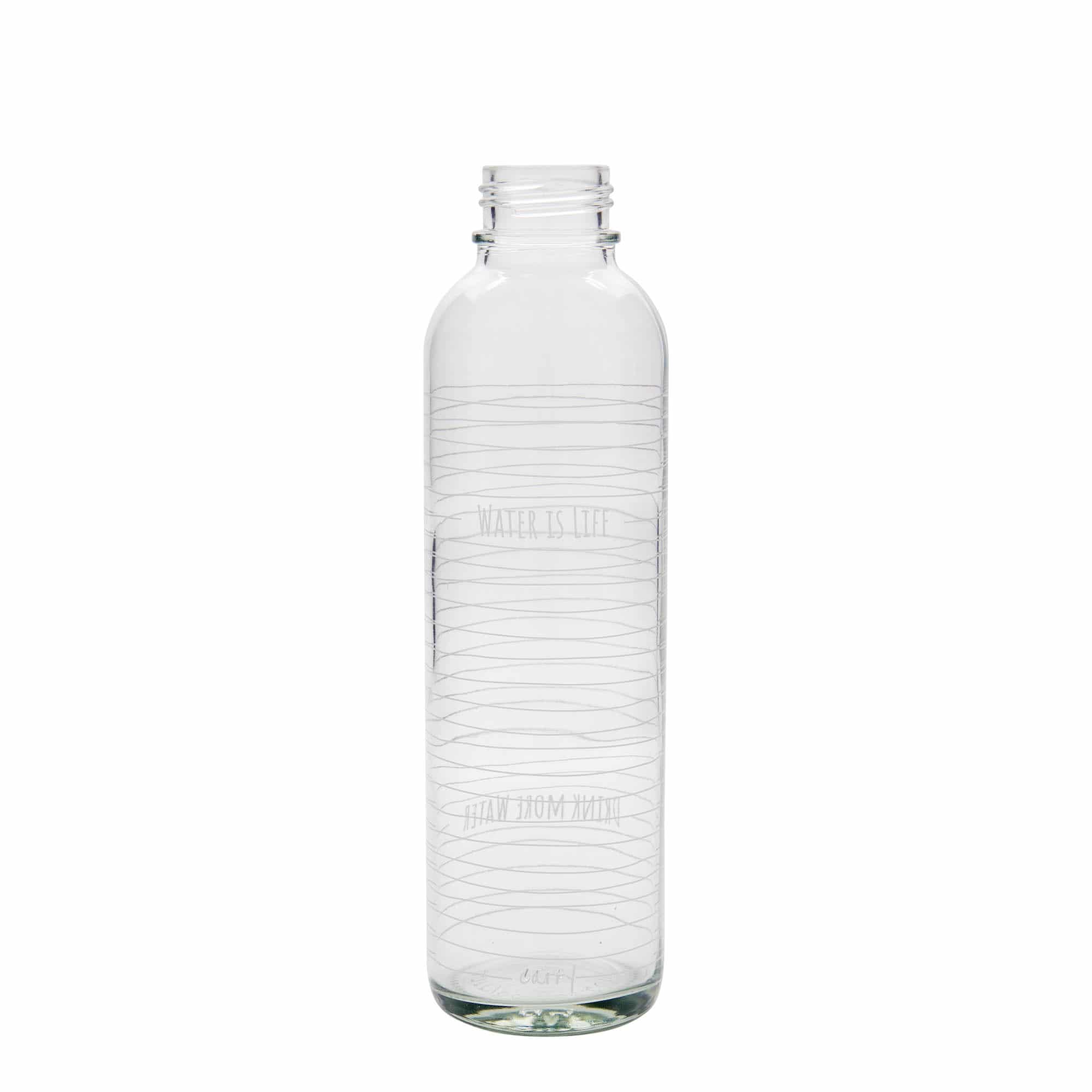 700 ml ūdens pudele CARRY Bottle, motīvs: Water is Life, aizdare: skrūvējams vāciņš