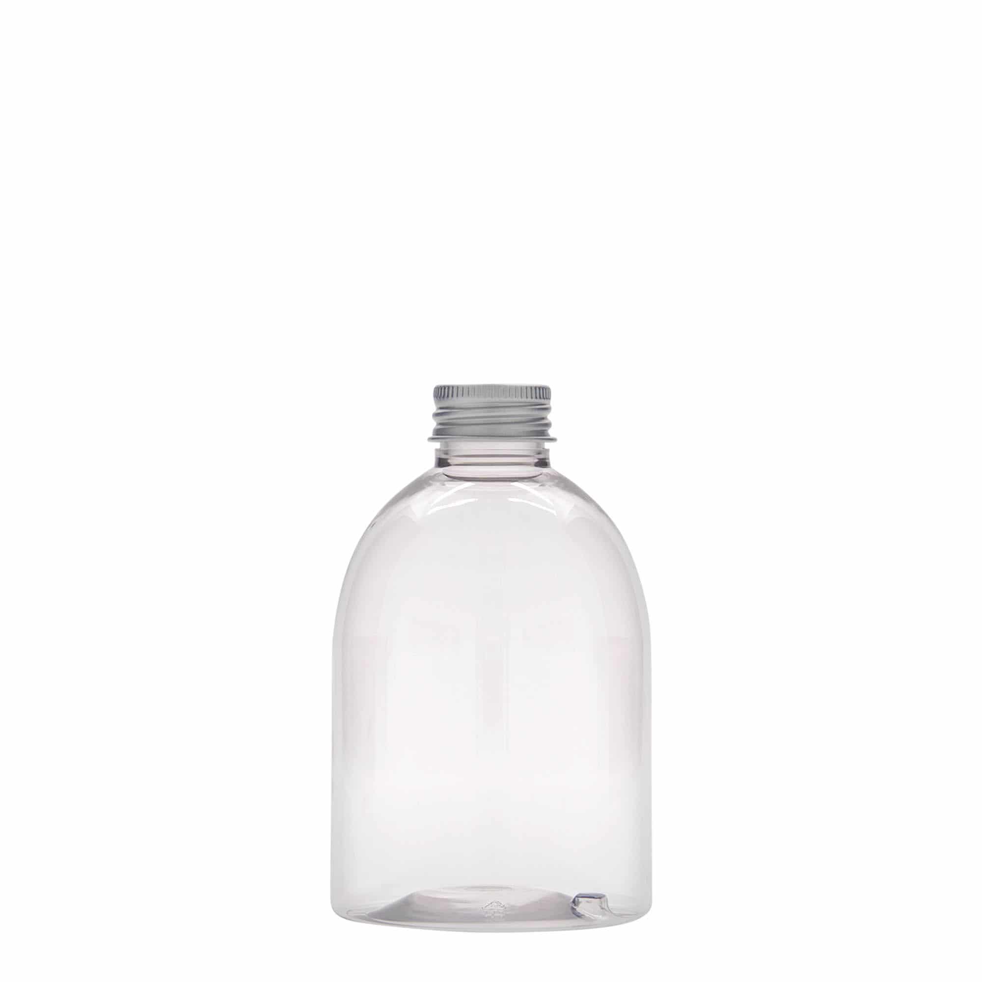 250 ml PET pudele 'Alexa', plastmasas, aizdare: GPI 24/410