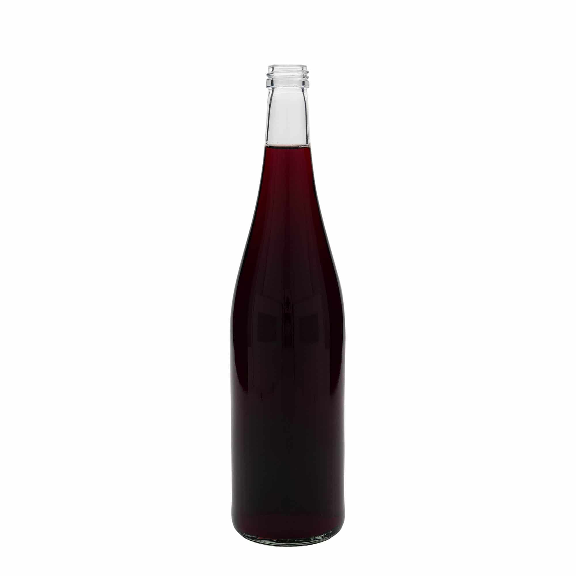 750 ml stikla pudele 'Weinschlegel', aizdare: PP 28