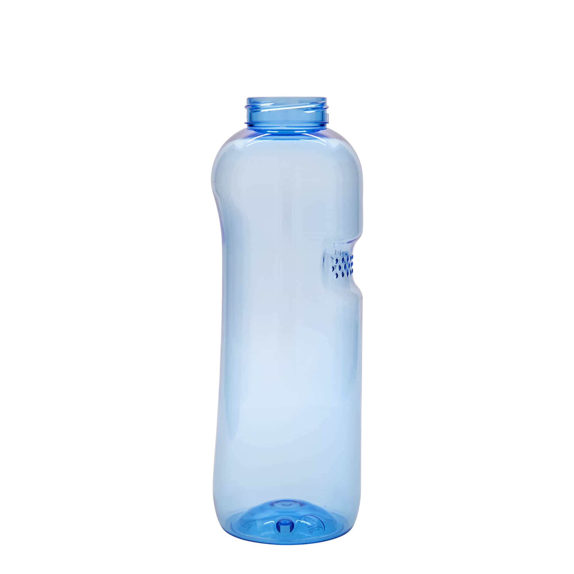 1000 ml PET ūdens pudele 'Kavodrink', plastmasas, zila