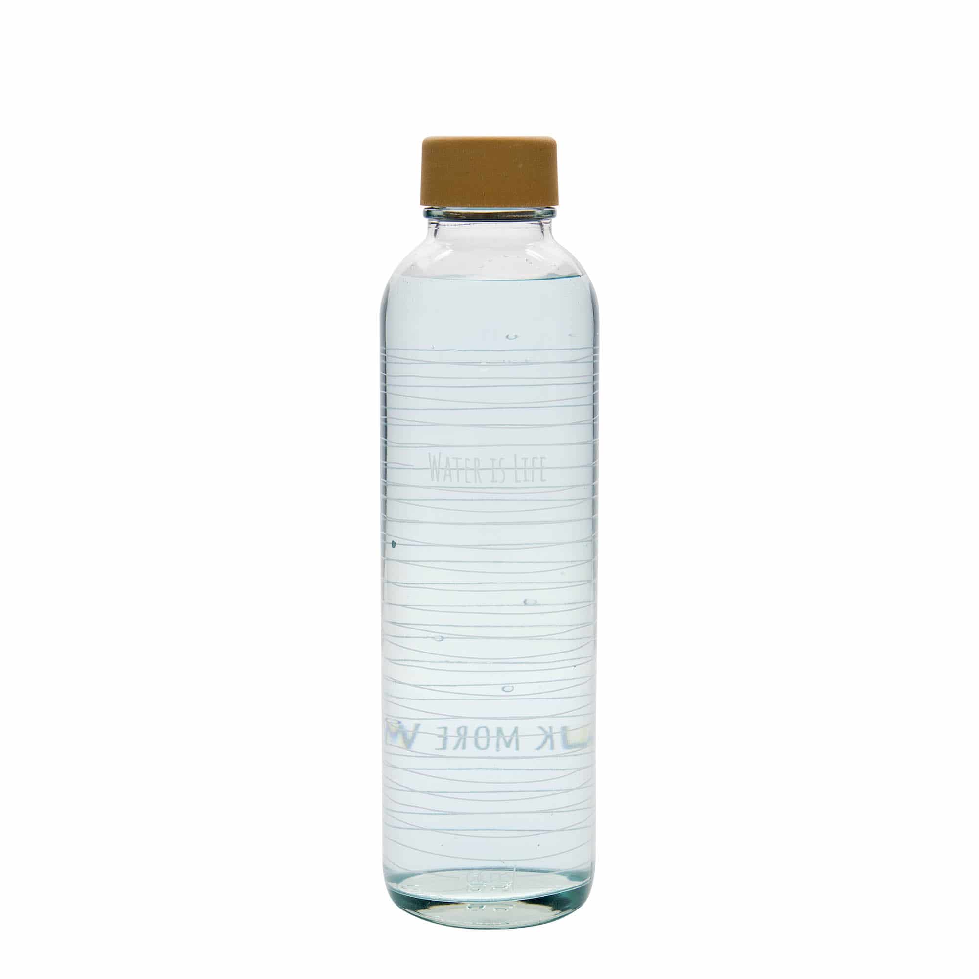 700 ml ūdens pudele CARRY Bottle, motīvs: Water is Life, aizdare: skrūvējams vāciņš