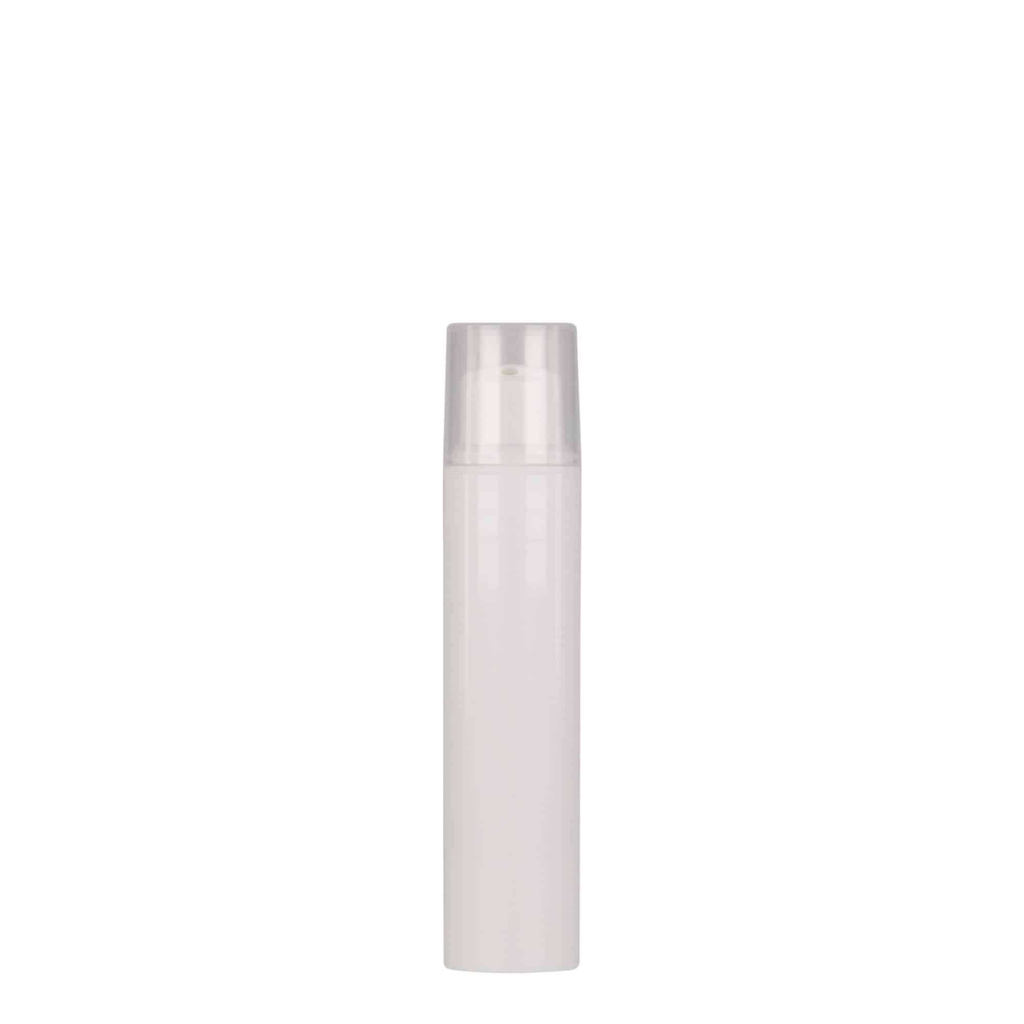 15 ml Airless Dispenser tipa pudele 'Nano', PP plastmasas, balta