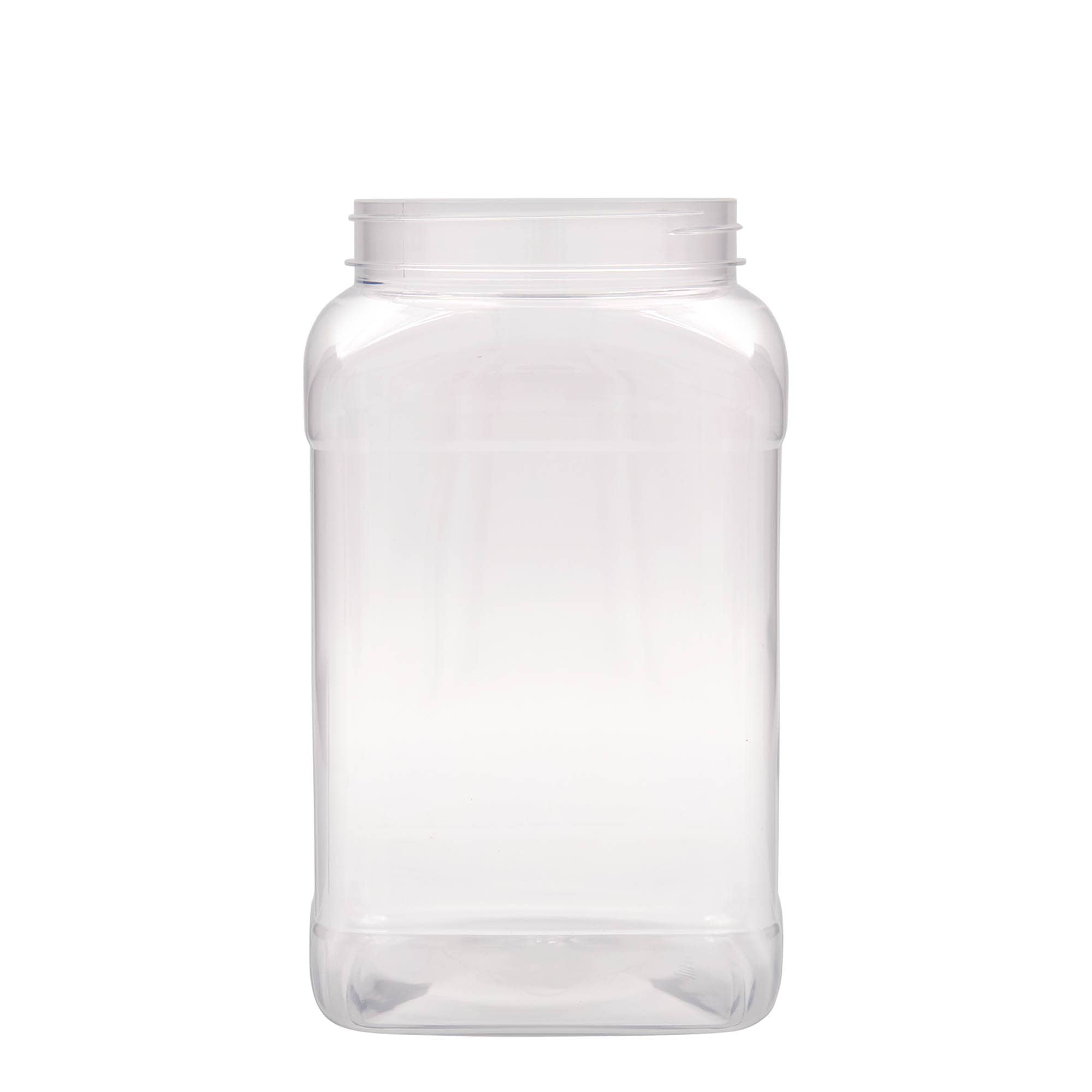 3000 ml PET kārba 'Dana', kvadrātiska, plastmasas, aizdare: 110/400