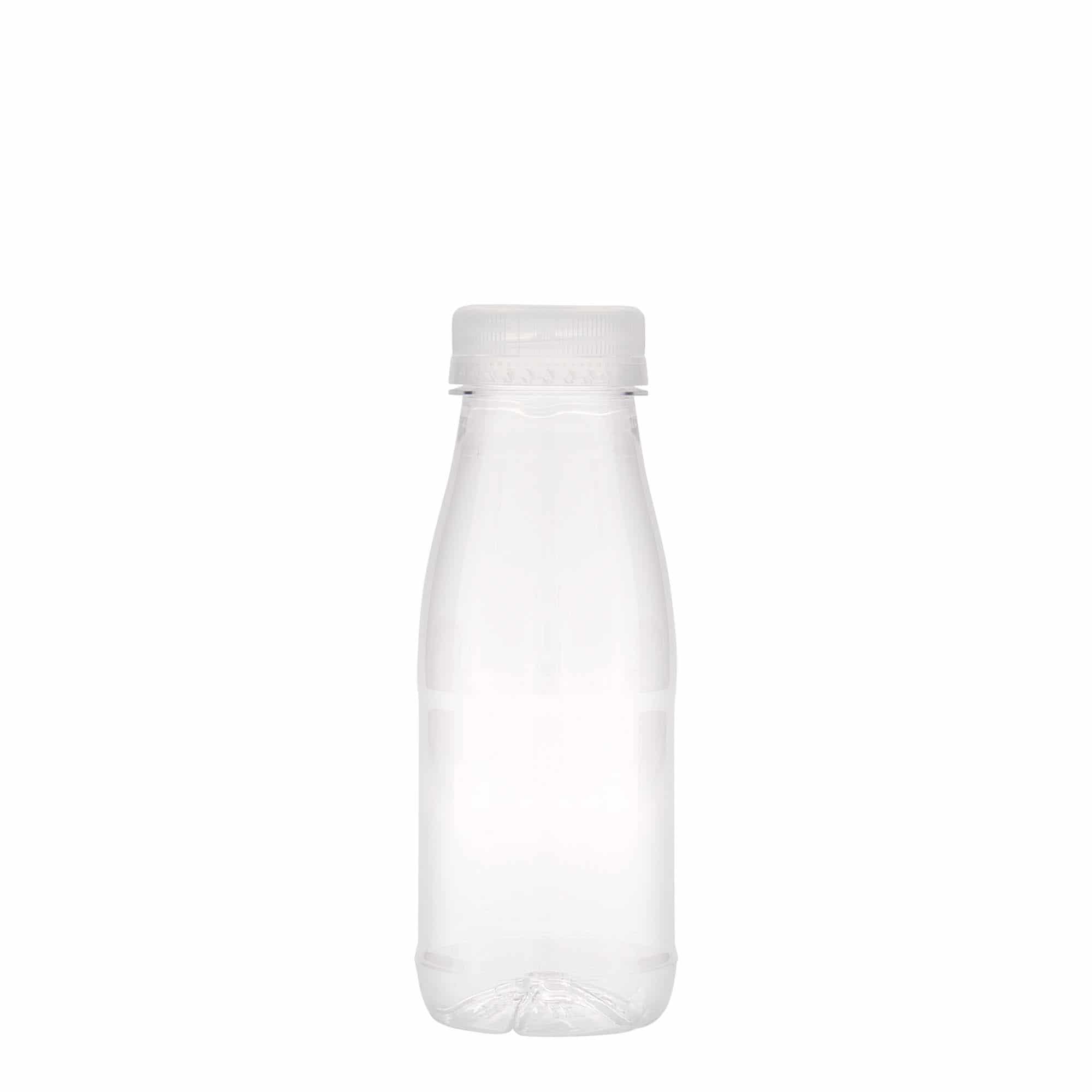 250 ml PET pudele 'Milk and Juice', plastmasas, aizdare: 38 mm