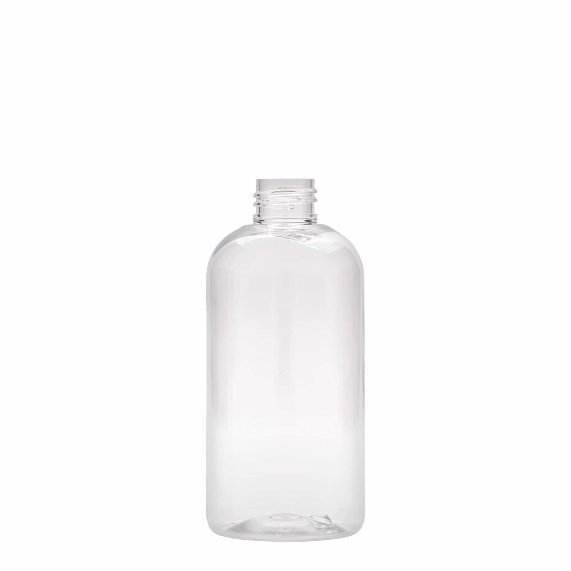 250 ml PET pudele 'Boston', plastmasas, aizdare: GPI 24/410