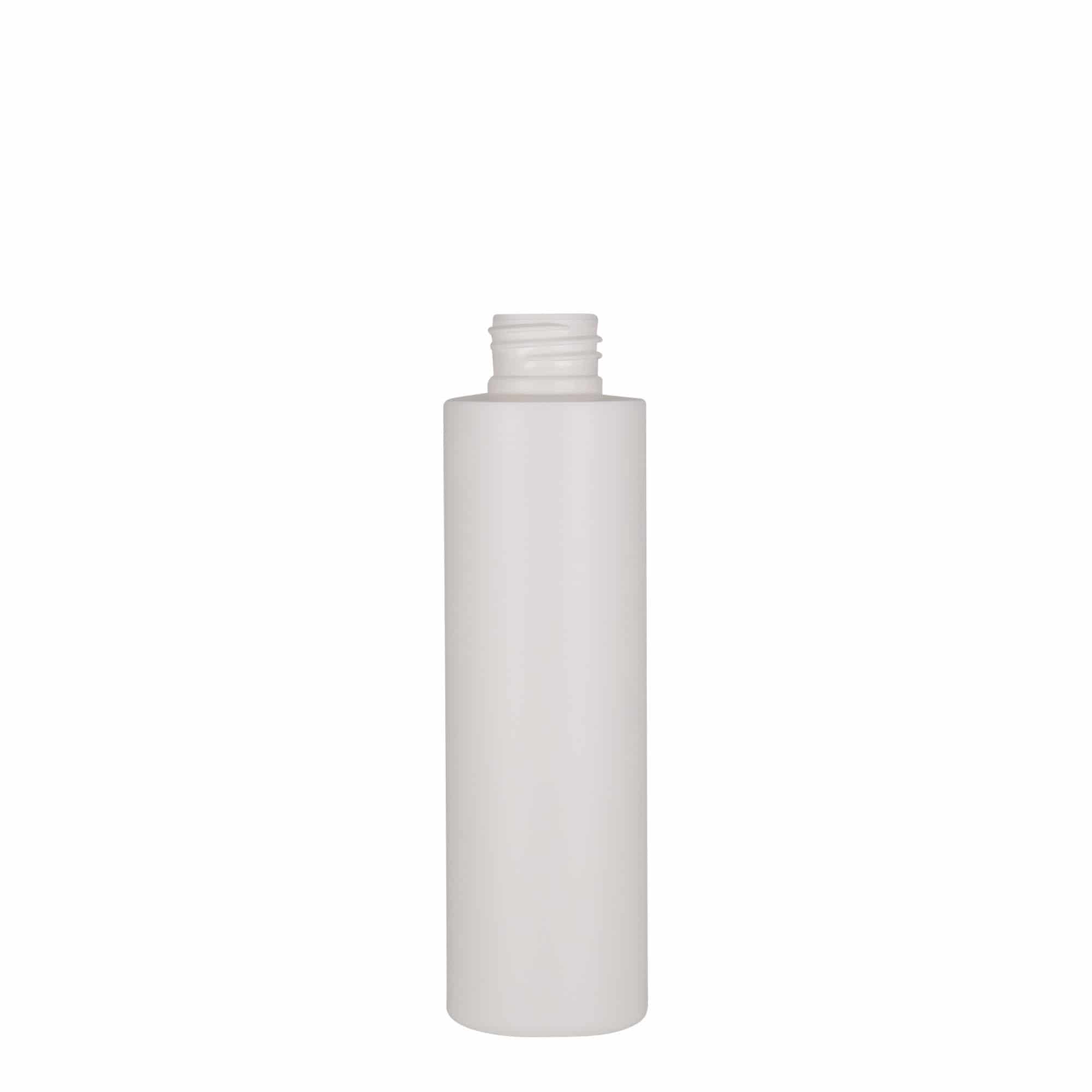 150 ml plastmasas pudele 'Pipe', HDPE, balta, aizdare: GPI 24/410