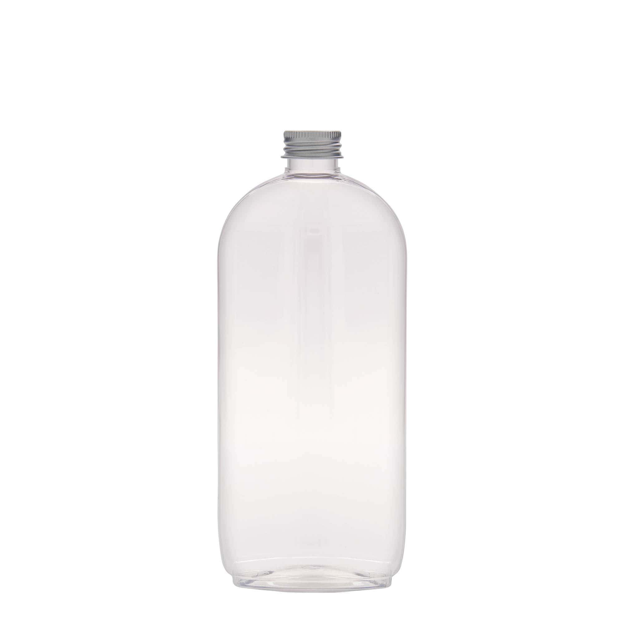 500 ml PET pudele 'Iris', ovāla, plastmasas, aizdare: GPI 24/410