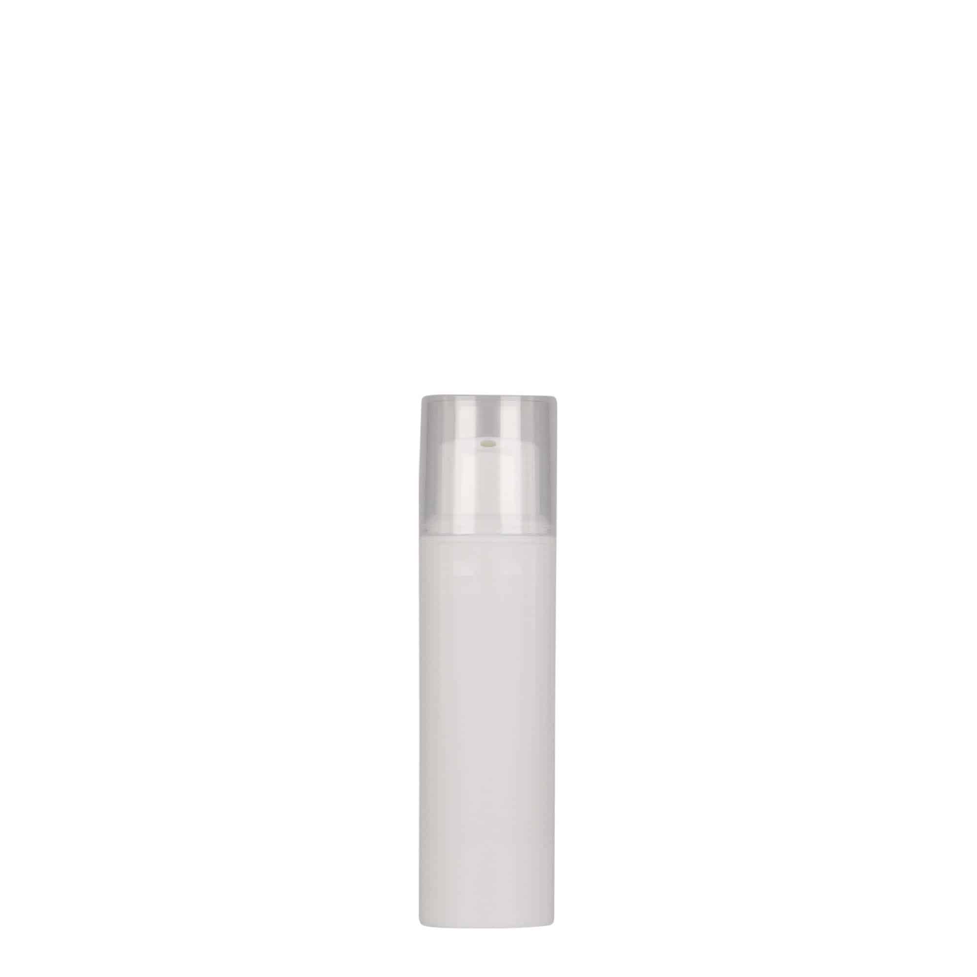 10 ml Airless Dispenser tipa pudele 'Nano', PP plastmasas, balta