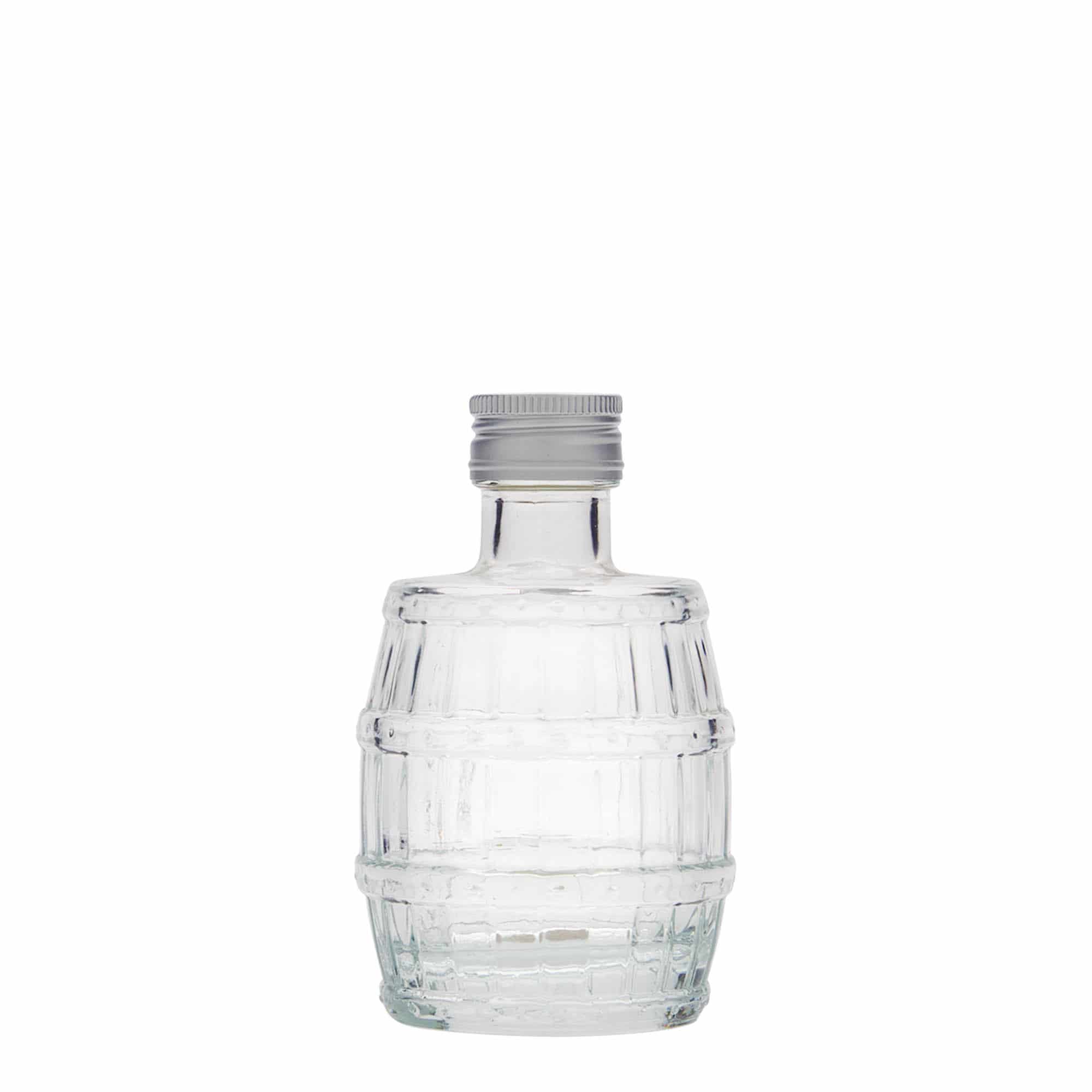 100 ml stikla pudele 'Muca', aizdare: PP 24