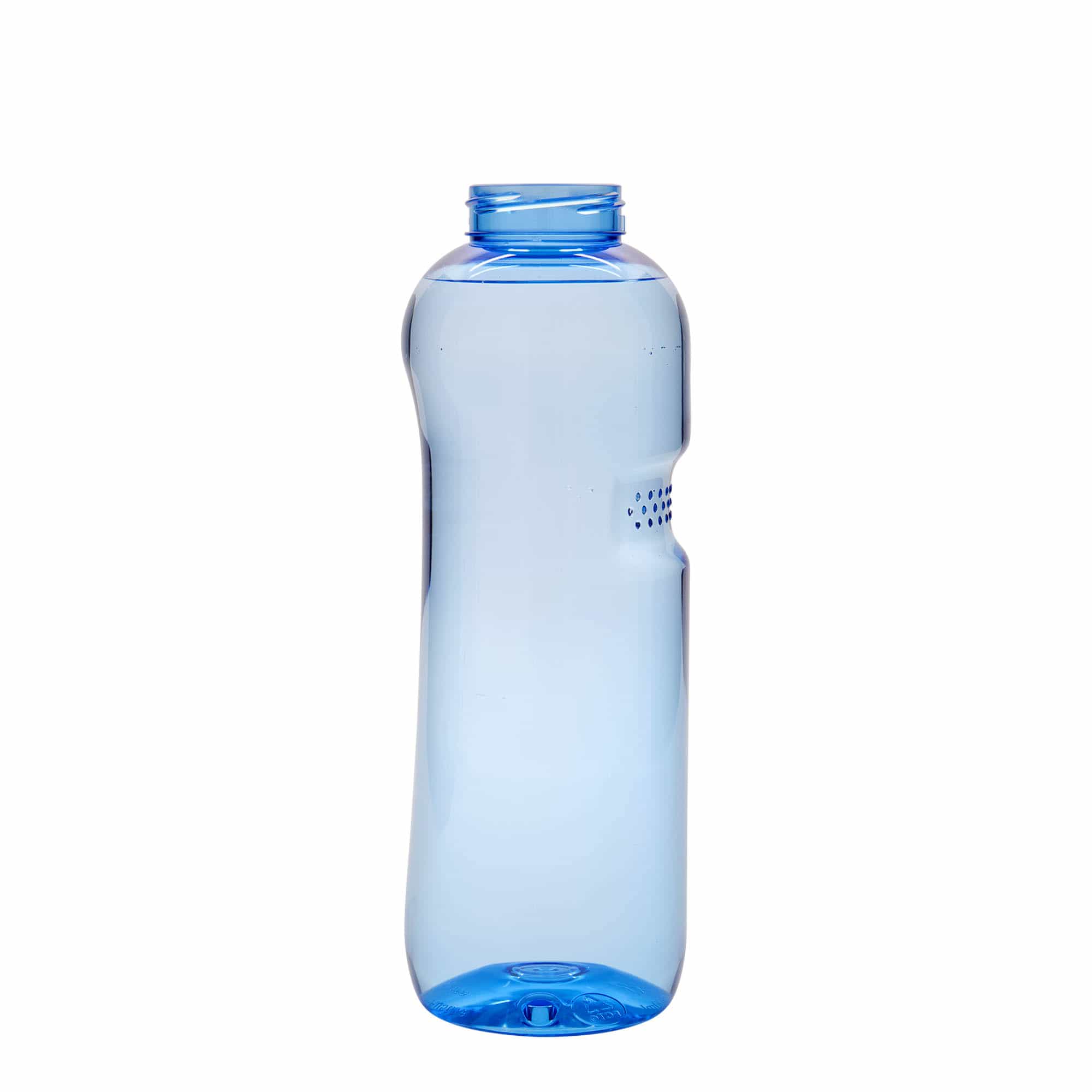 1000 ml PET ūdens pudele 'Kavodrink', plastmasas, zila