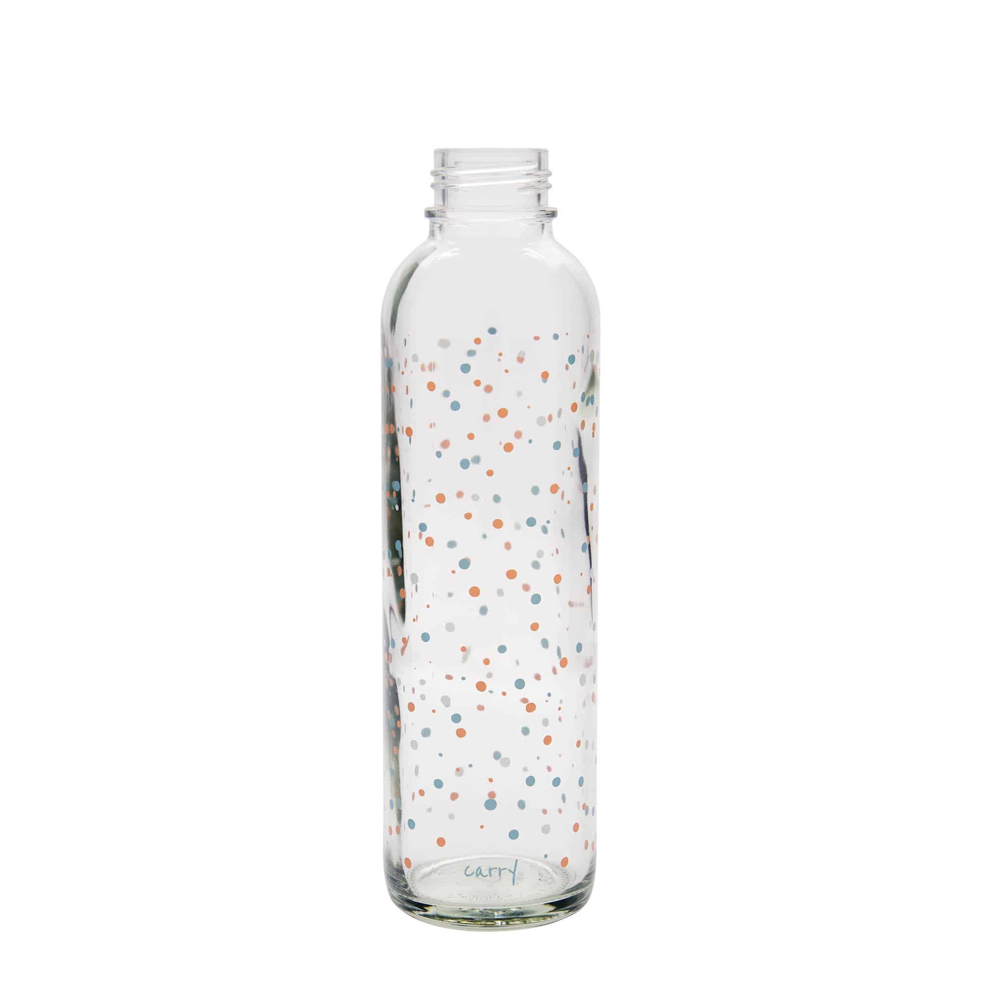 700 ml ūdens pudele CARRY Bottle, motīvs: Flying Circles, aizdare: skrūvējams vāciņš