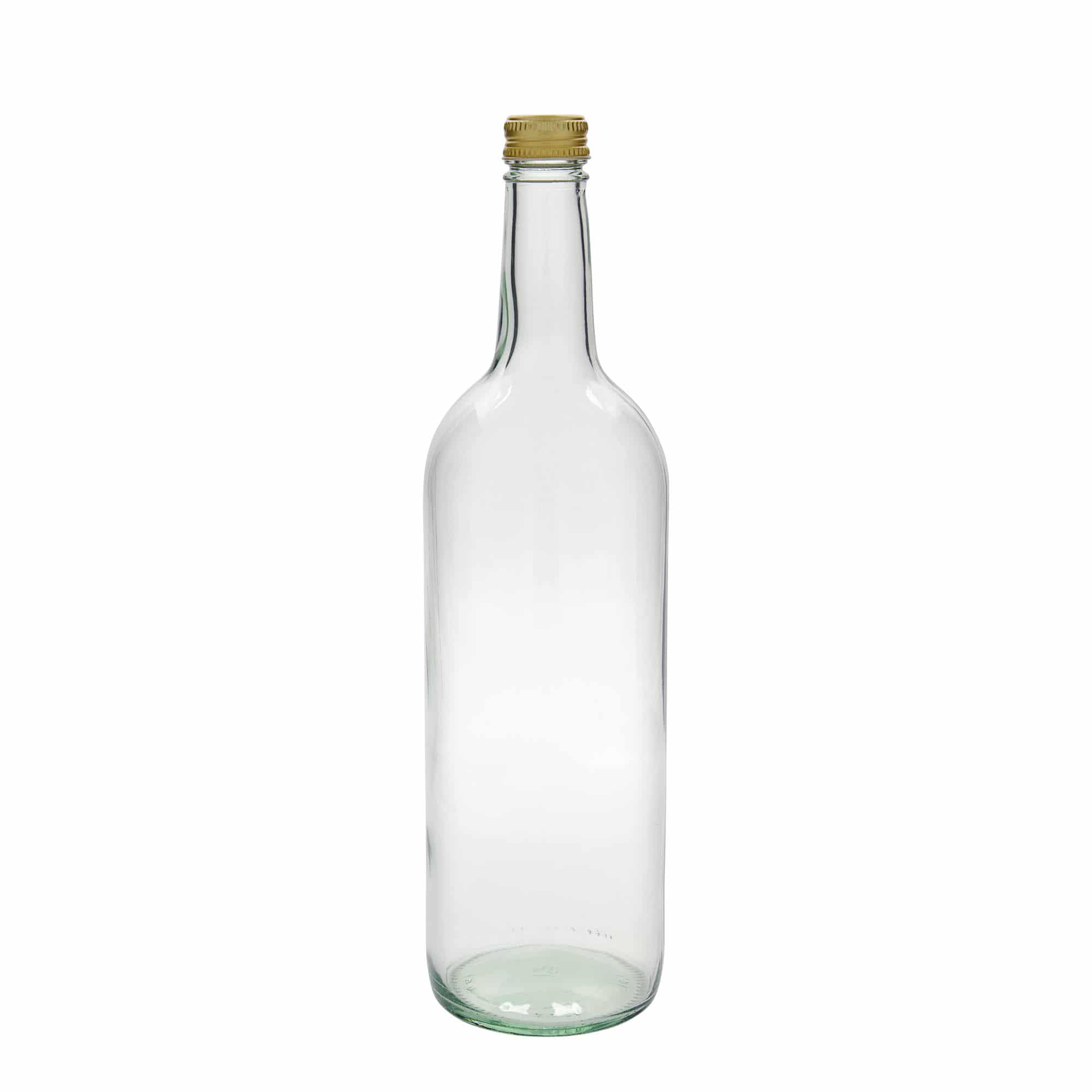 1000 ml universāla pudele, stikla, aizdare: PP 28